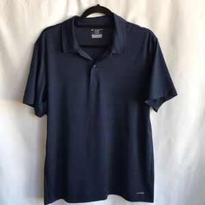 Tek Gear DryTek navy polo shirt, size L